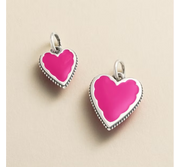Enamel Heart Charm