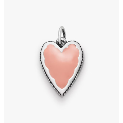 Enamel Heart Charm