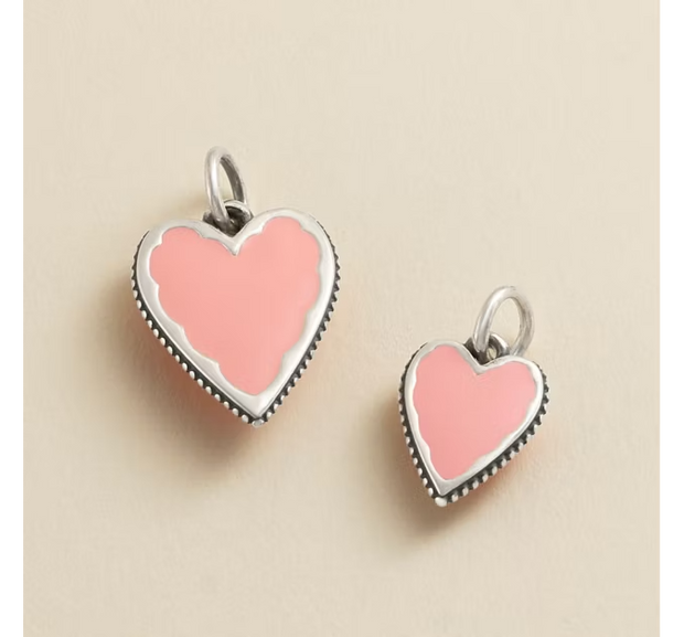 Enamel Heart Charm