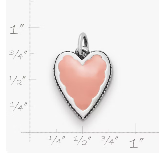 Enamel Heart Charm