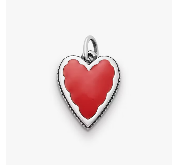 Enamel Heart Charm