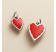 Enamel Heart Charm