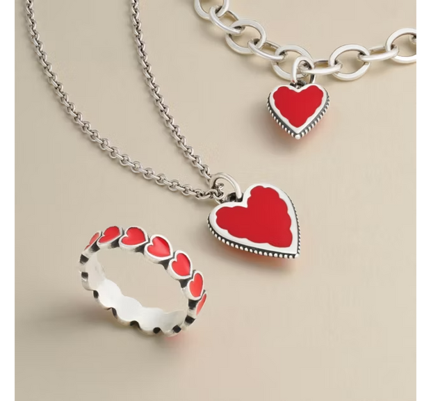 Enamel Heart Charm