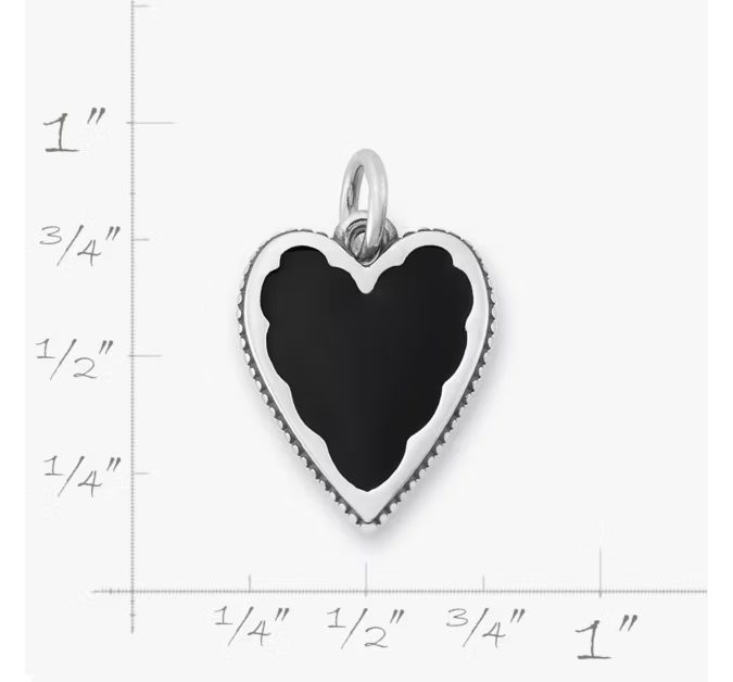 Enamel Heart Charm