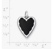 Enamel Heart Charm