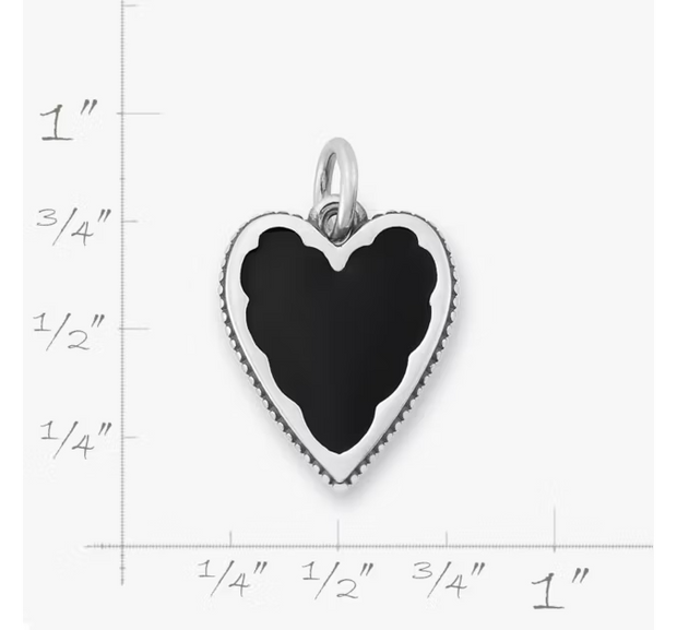 Enamel Heart Charm