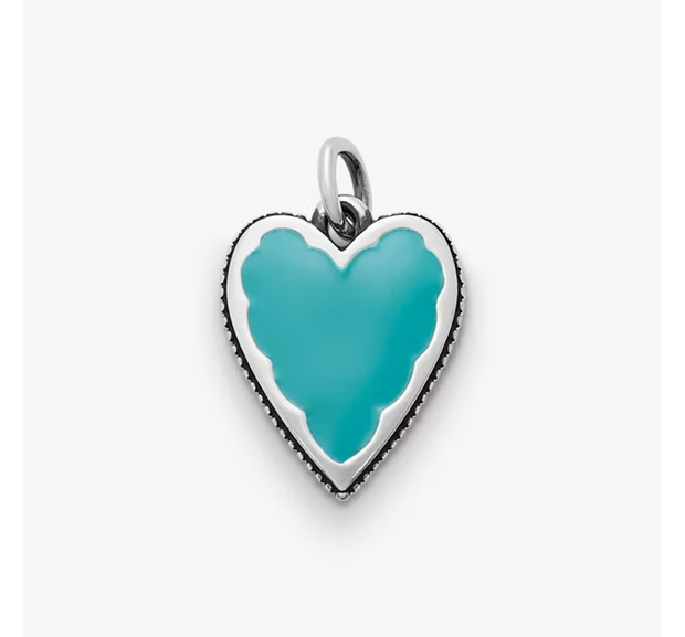 Enamel Heart Charm