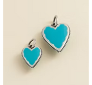 Enamel Heart Charm