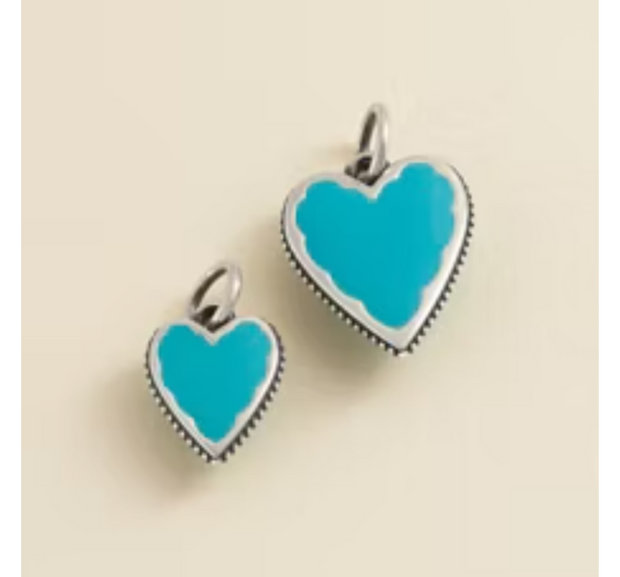 Enamel Heart Charm
