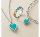 Enamel Heart Charm