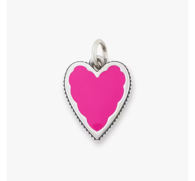 Enamel Heart Charm