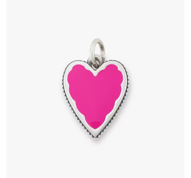 Enamel Heart Charm