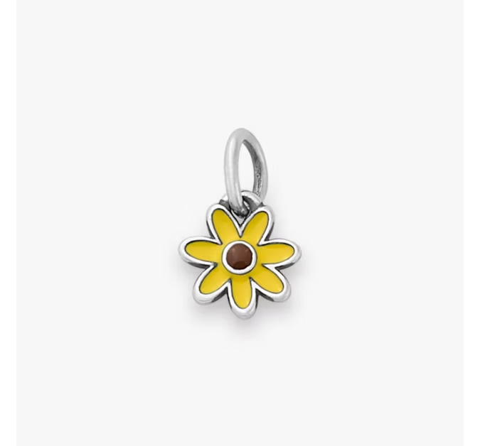 Enamel Mini Flower Charm