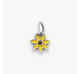 Enamel Mini Flower Charm