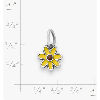 Enamel Mini Flower Charm