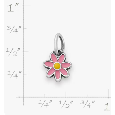 Enamel Mini Flower Charm