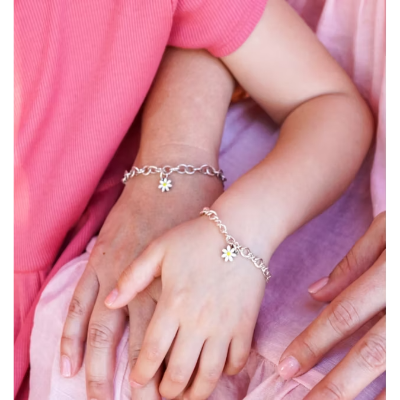 Enamel Mini Flower Charm