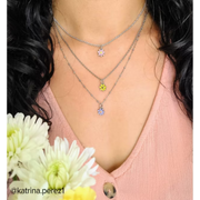 Enamel Mini Flower Charm