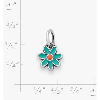 Enamel Mini Flower Charm