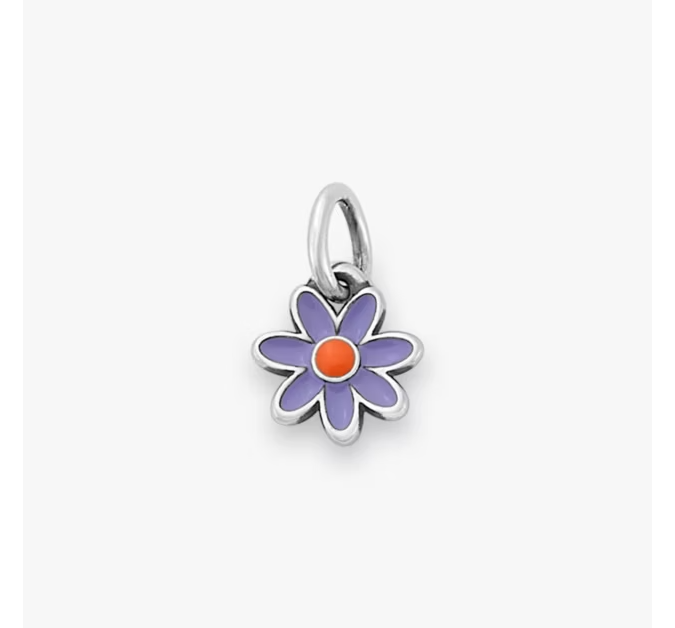 Enamel Mini Flower Charm