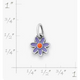 Enamel Mini Flower Charm