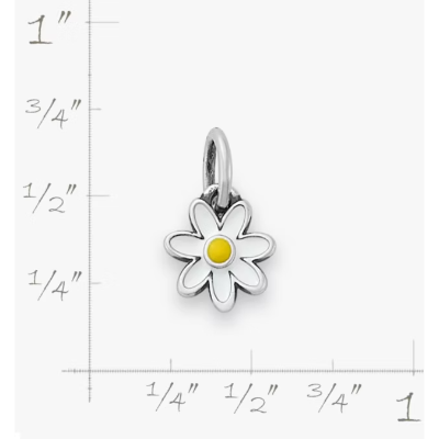 Enamel Mini Flower Charm