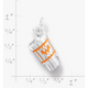 Enamel Whataburger Cup Charm