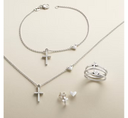 Faith and Love Link Bracelet