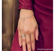 Faith and Love Link Bracelet