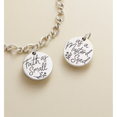 Faith as Small as a Mustard Seed Charm