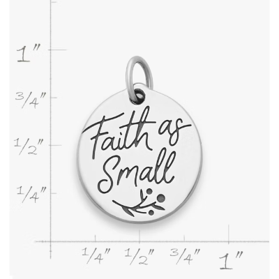 Faith as Small as a Mustard Seed Charm