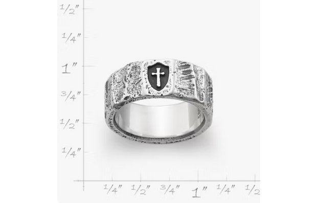 Forged Faith, Hope and Love Ring