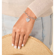 God's Light Heart Charm