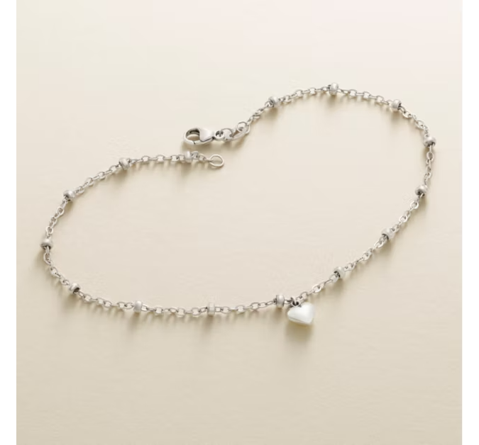 Heart Drop Anklet