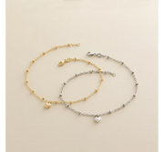Heart Drop Anklet