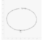 Heart Drop Anklet