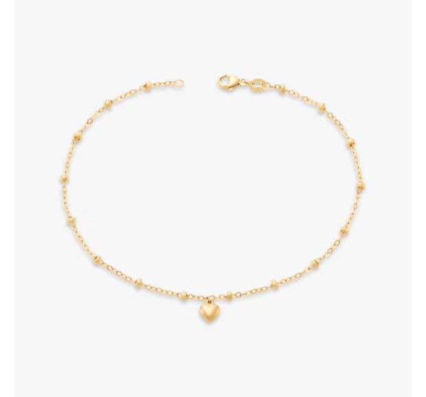 Heart Drop Anklet
