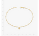Heart Drop Anklet
