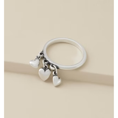 Heart Drops Ring