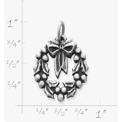Holiday Wreath Charm