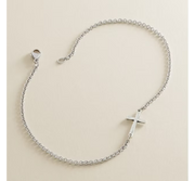 Horizon Cross Anklet