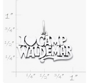 "I Love Camp Waldemar" Charm