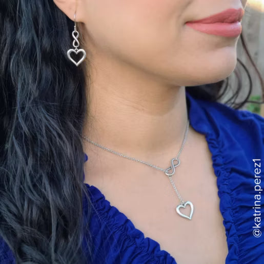 Infinite Love Dangle Earrings