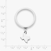 Texas Mini Charm Dangle Ring