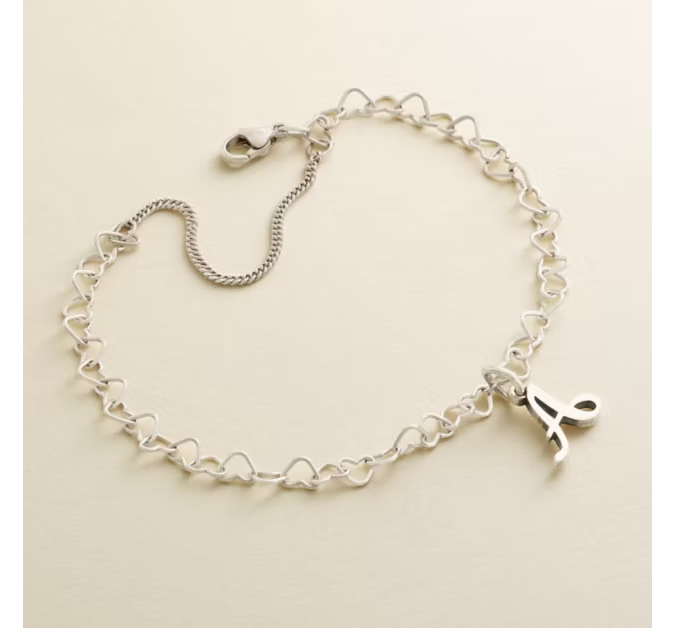 Light Connected Hearts Charm Bracelet