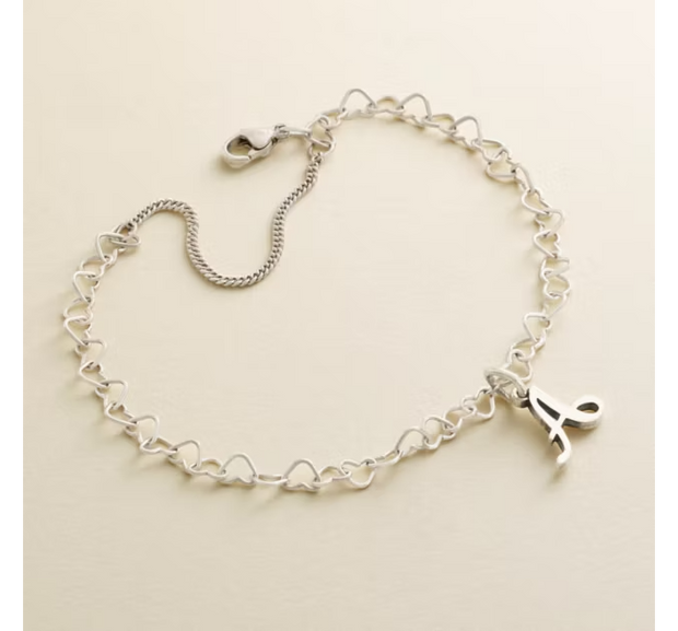 Light Connected Hearts Charm Bracelet