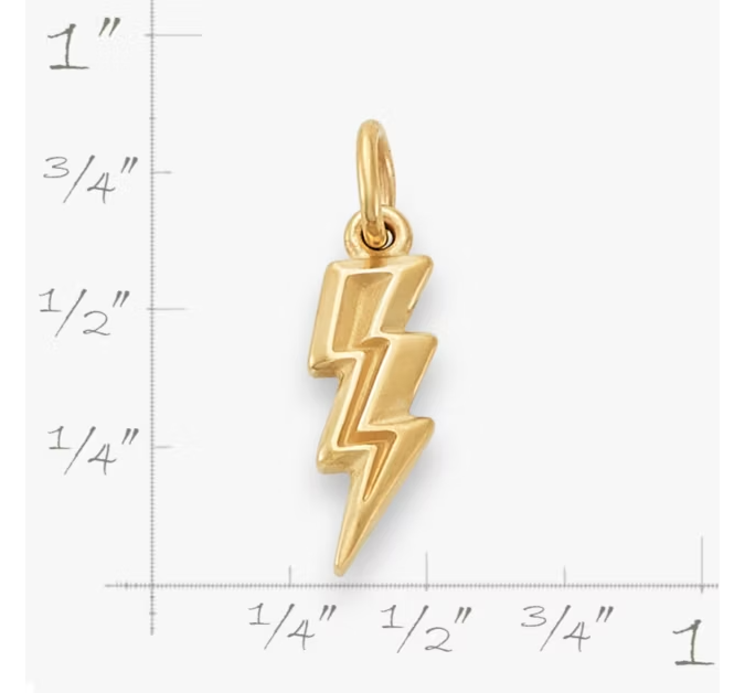 Lightning Bolt Charm