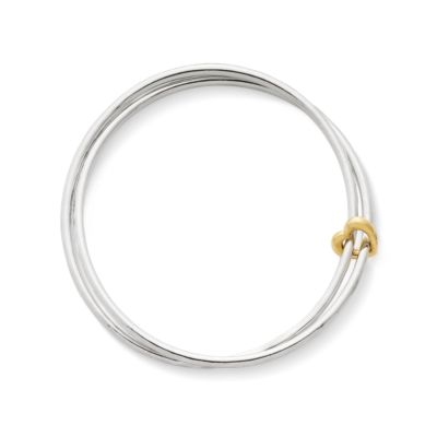 Heart of Gold Combo Bangle Bracelet