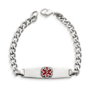 Enameled Medical Alert Bracelet