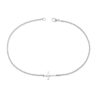 Horizon Cross Anklet